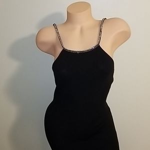 XX1 Black Rhinestone Dress Size Small New